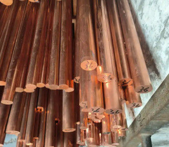 Produttore Stock Solid Copper Rod C10100 C11000 C12000 Pure Copper Bar With Top Quality