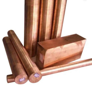 Produttore Stock Solid Copper Rod C10100 C11000 C12000 Pure Copper Bar With Top Quality