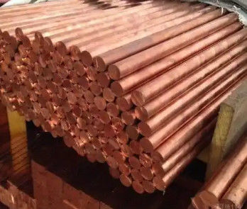 Superficie lucidata 99,9% rame rosso Diametro 10-50 mm C11000 barre di rame solido per la costruzione