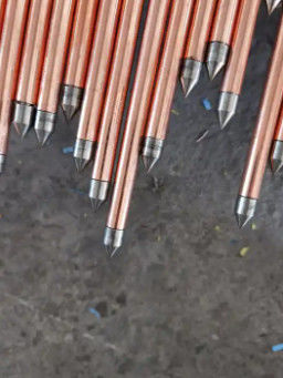 Alta conducibilità Stagno di terra barra di terra di rame 0,1-50 mm o dimensioni personalizzate per il sistema di messa a terra