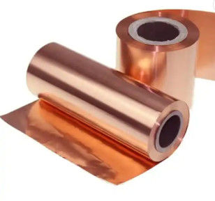 Coil di pancake 0.1mm 0.2mm 0.3mm spessore rame rosso 99.9% Nastro di rame puro per apparecchi elettrici