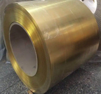 Vendita a caldo Nastro di rame di rame C26800 Nastro di rame di rame 0,2 mm 0,3 mm 0,5 mm Spessore Fabbrica diretta