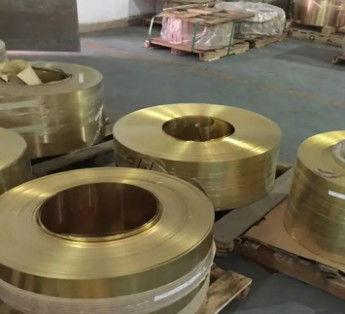 Vendita a caldo Nastro di rame di rame C26800 Nastro di rame di rame 0,2 mm 0,3 mm 0,5 mm Spessore Fabbrica diretta
