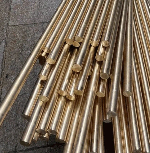 Barra rotonda di alta durezza di lega di rame di berilio 6 mm - 200 mm per l'industria elettronica